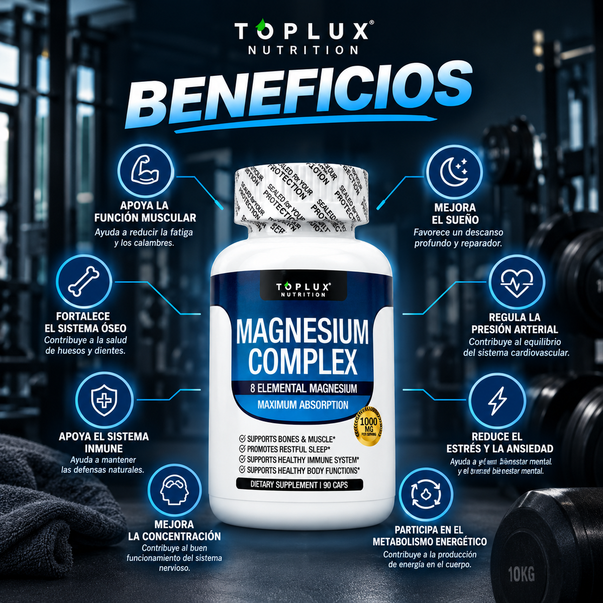Magnesium Complex Toplux 1000 mg